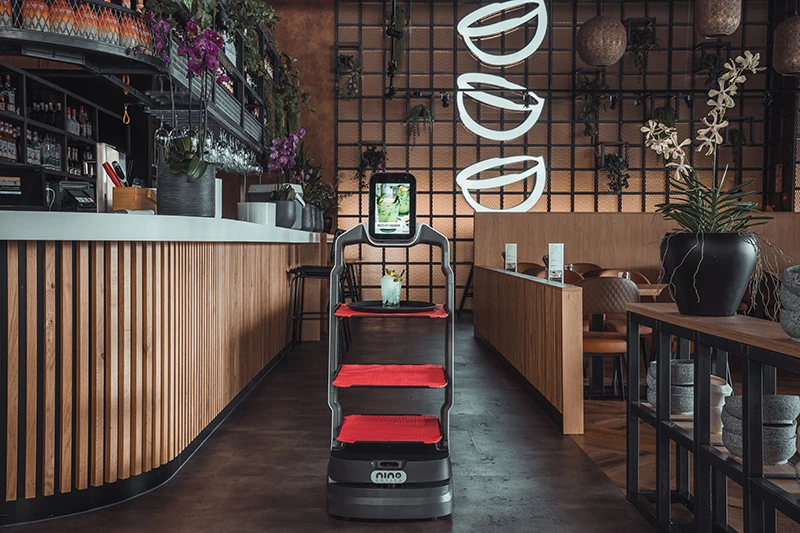 Serviceroboter Restaurant